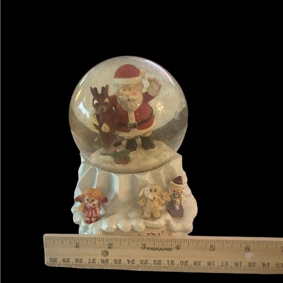 Vintage Rudolph the Red-Nosed Reindeer Snow Globe Collectible Holiday Decoration - Picture 10 of 11